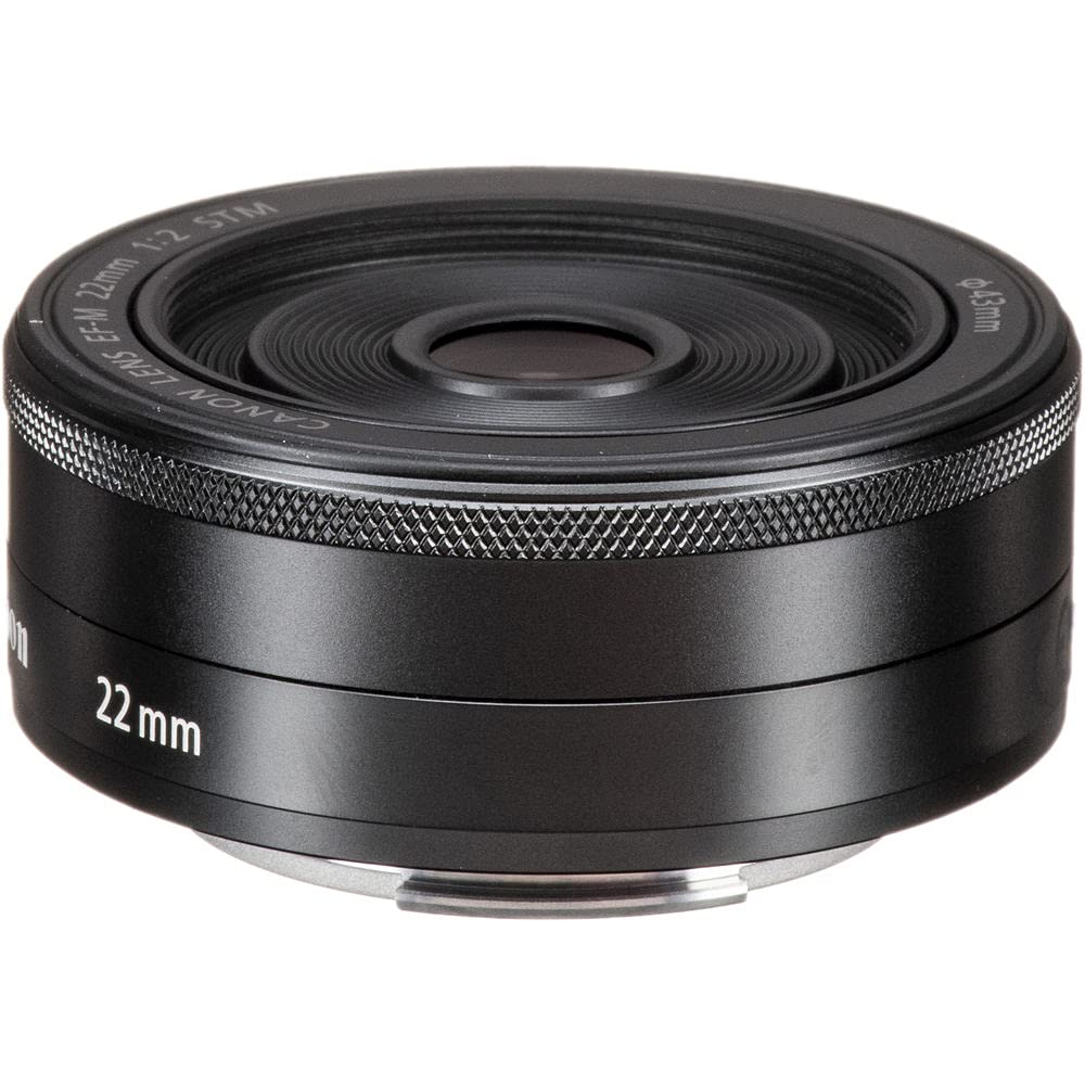 Amazon.com : Canon EF-M 22mm f/2 STM Lens (5985B002) + Filter Kit